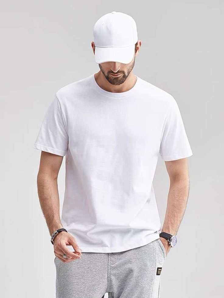 Classic White Cotton T-Shirt – Everyday Essential